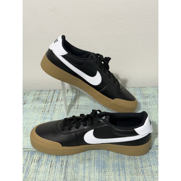 Nike Other - Size 10.5 - Nike Court Shot Black White-Gum Light Brown FQ8146-003 New No Box.